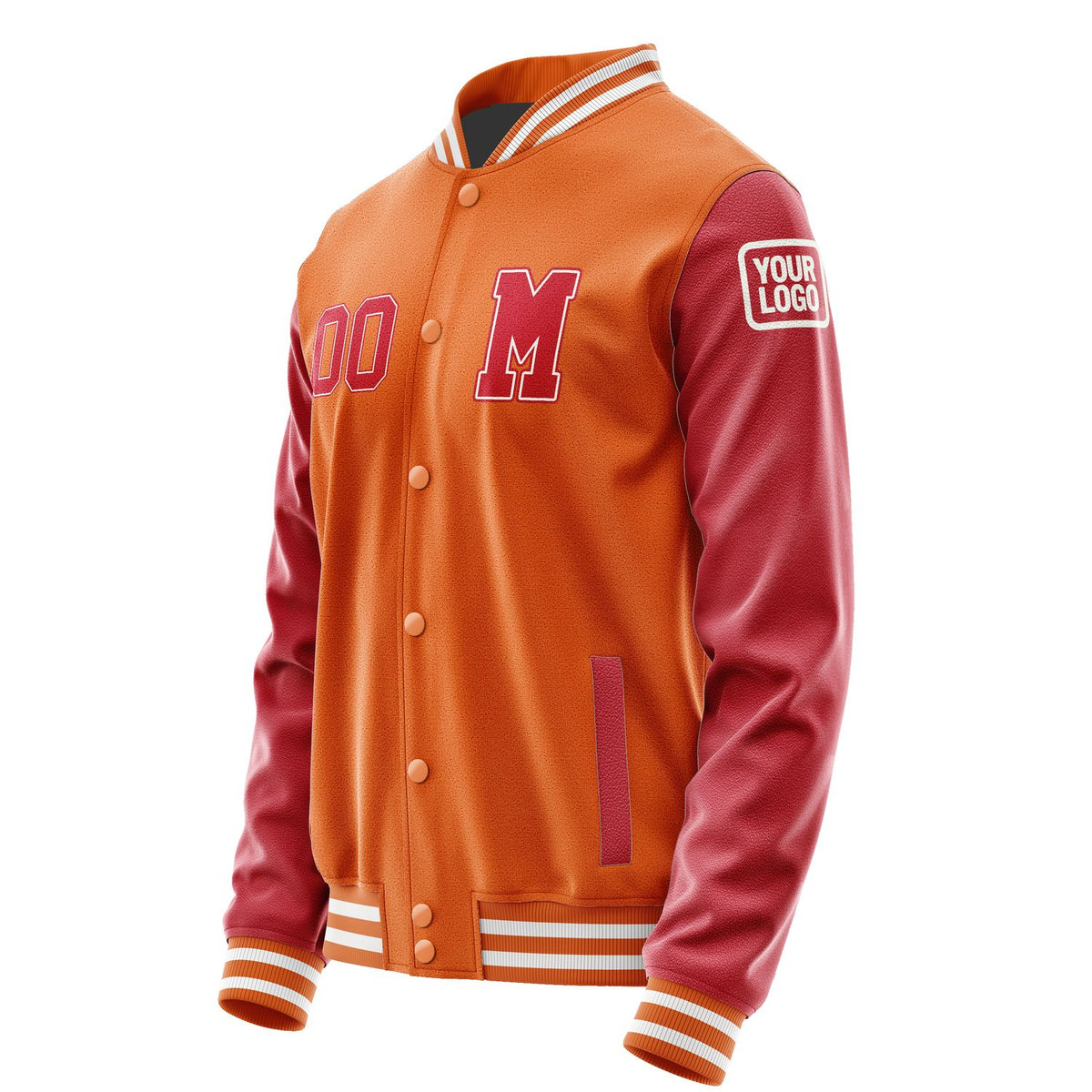 Custom Orange Red Jacket Jb2828142818141818