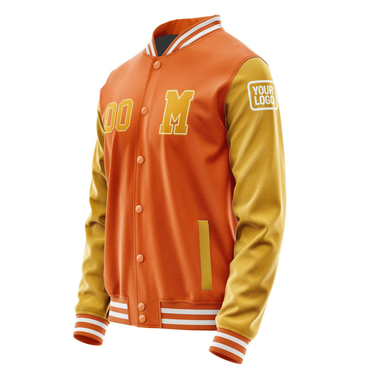 Custom Orange Yellow Jacket Jb2828192818191818