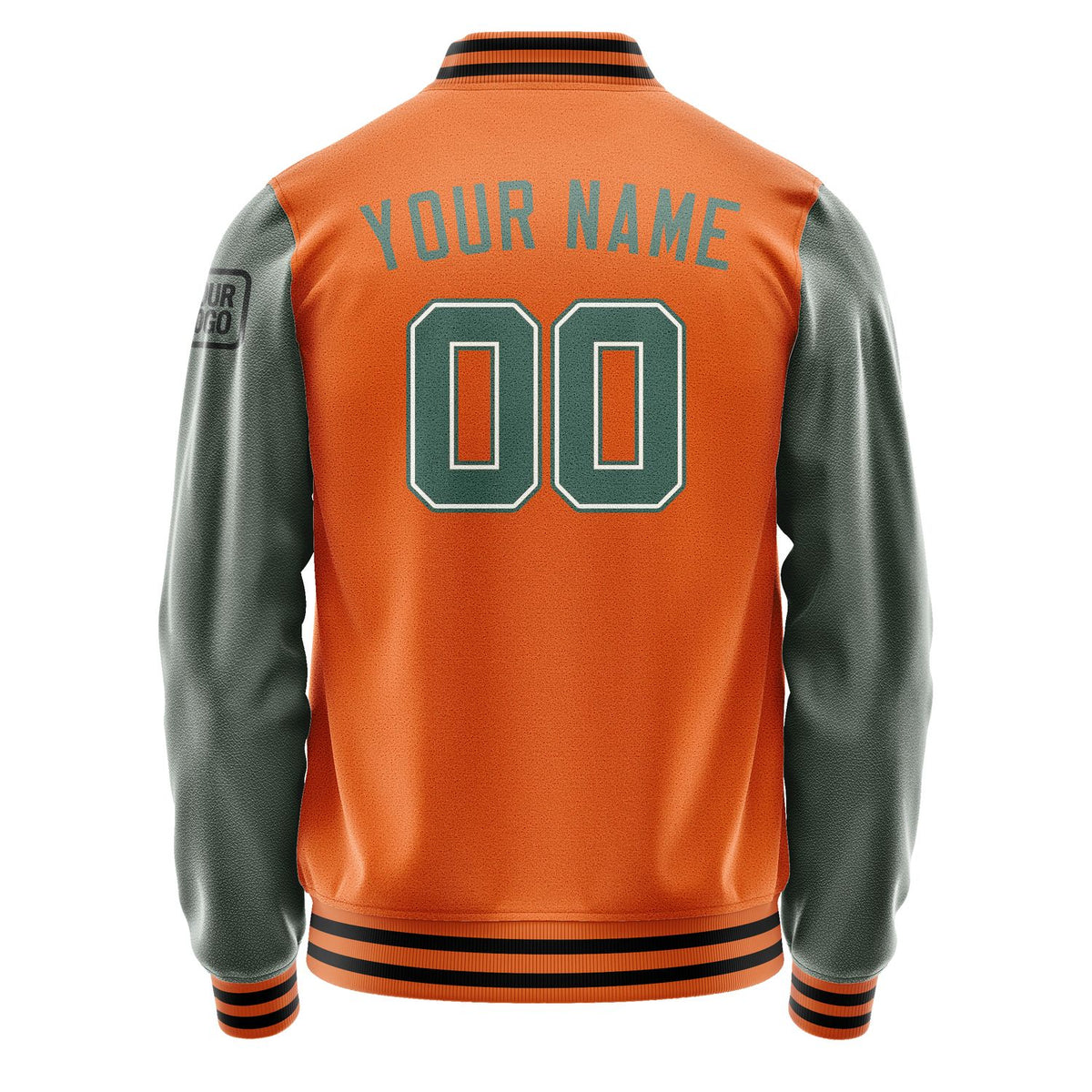 Custom Orange Blue Green Jacket Jb2828272817271817