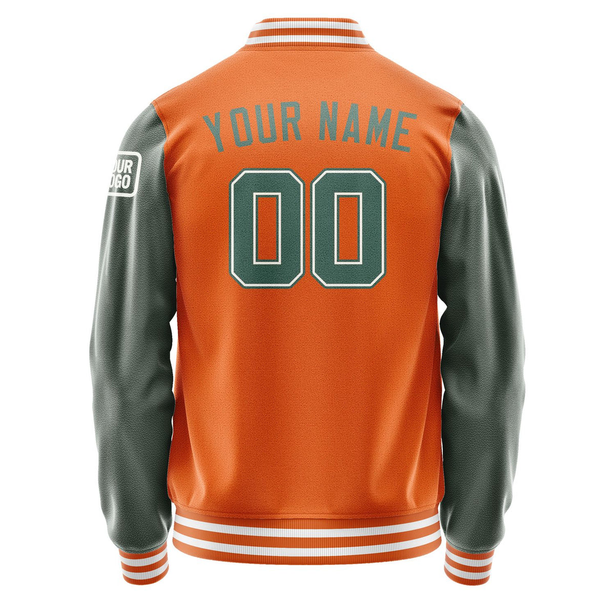 Custom Orange Blue Green Jacket Jb2828272818271818