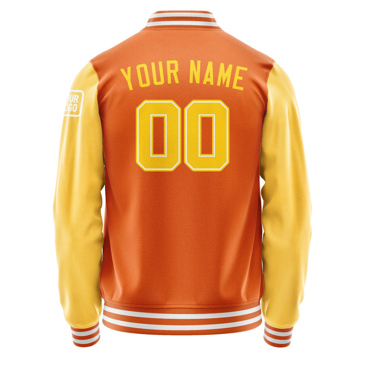 Custom Orange Gold Jacket Jb2828302818301818