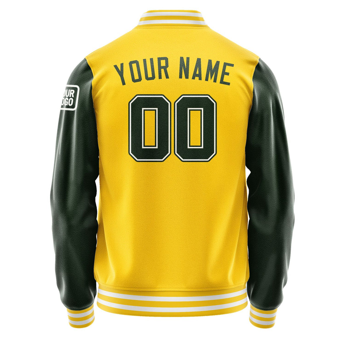 Custom Gold Dark Green Jacket Jb3030063018061818