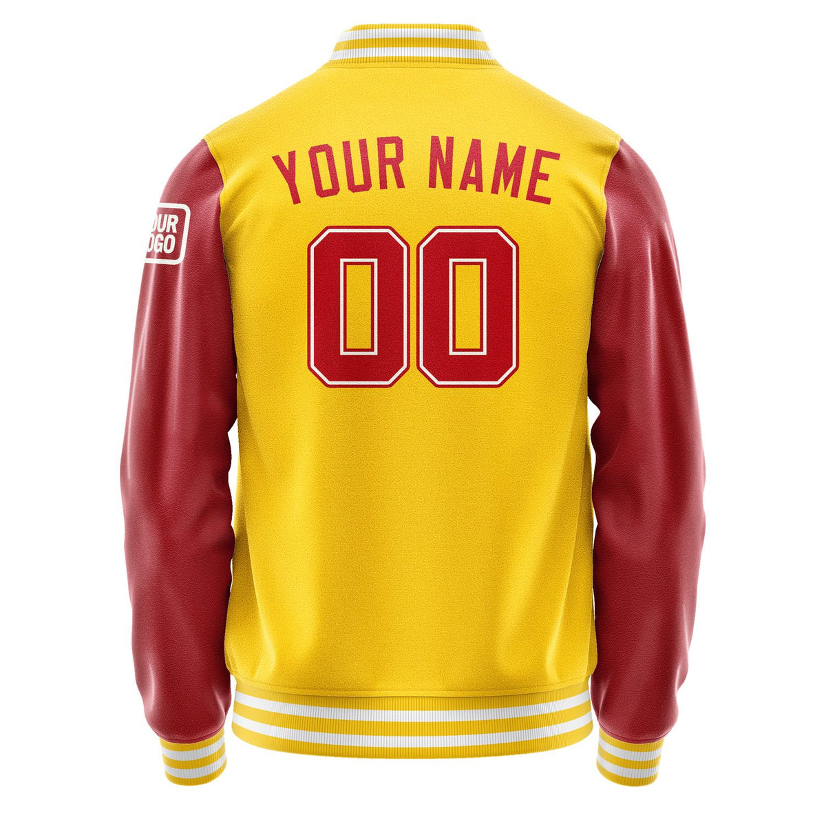 Custom Gold Red Jacket Jb3030143018141818