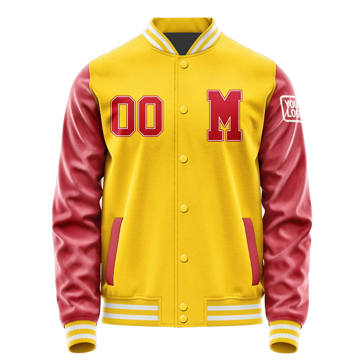 Custom Gold Red Jacket Jb3030143018141818